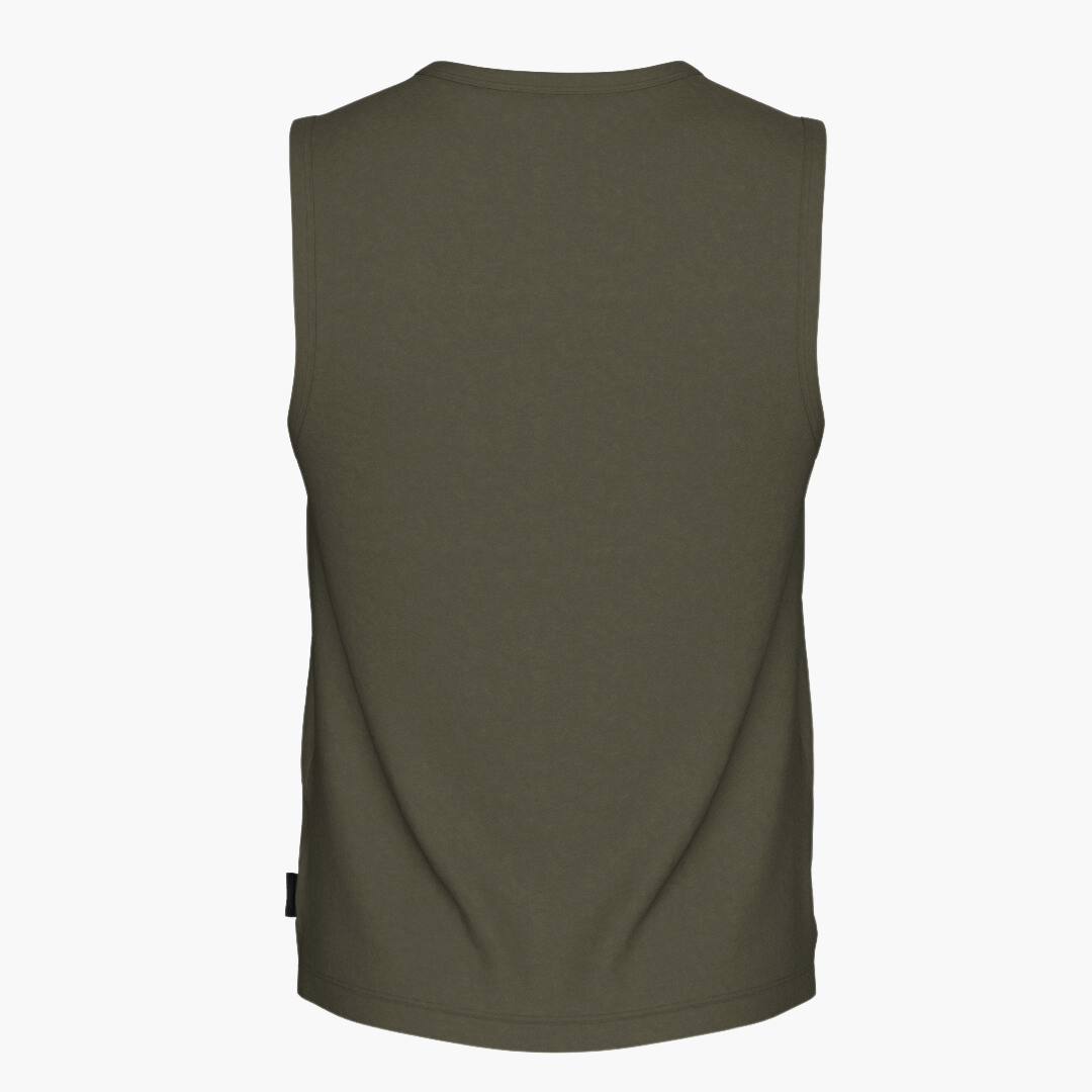 SportsTech herre no sleeve Rangergreen