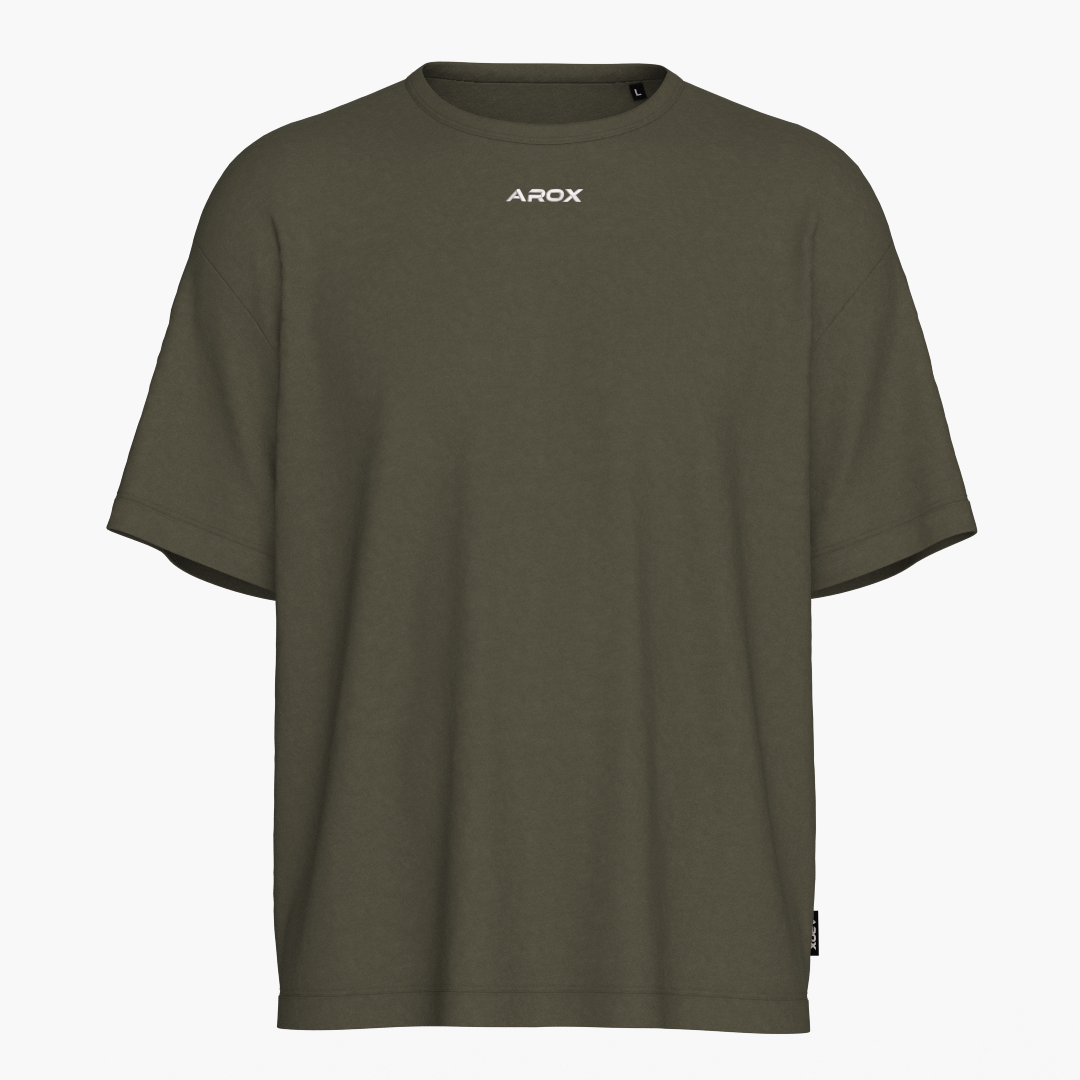 SportsTech oversized t-shirt navy ranger green