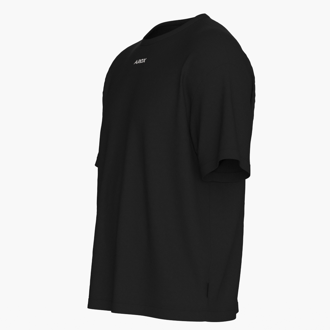 SportsTech oversized t-shirt sort