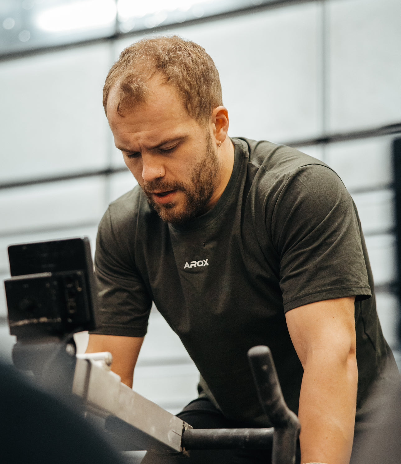 SportsTech unisex T-shirt mørkegrå