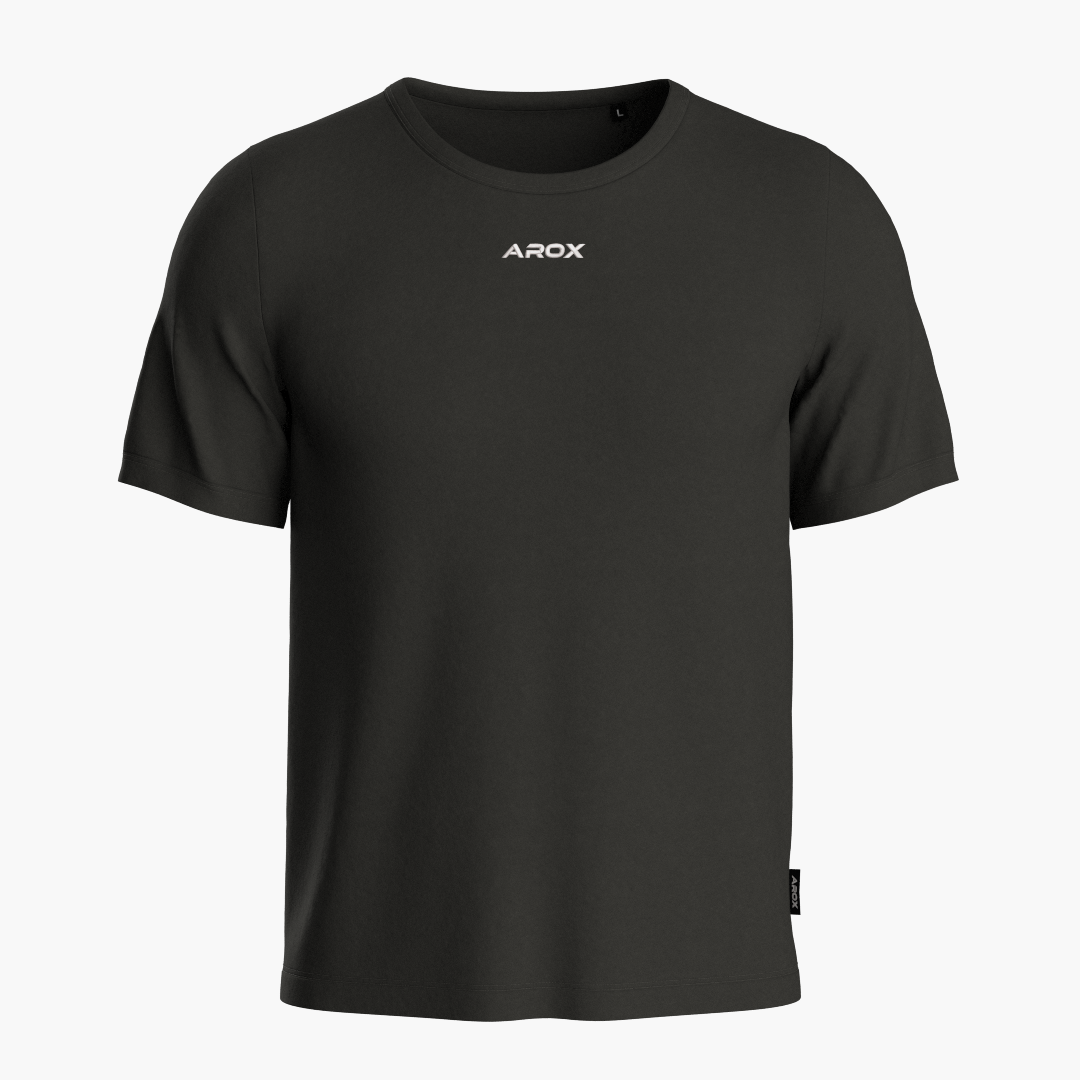 SportsTech unisex T-shirt mørkegrå