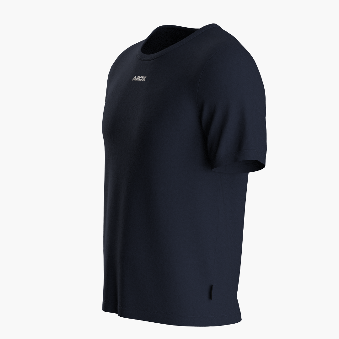 SportsTech unisex T-shirt navy blå