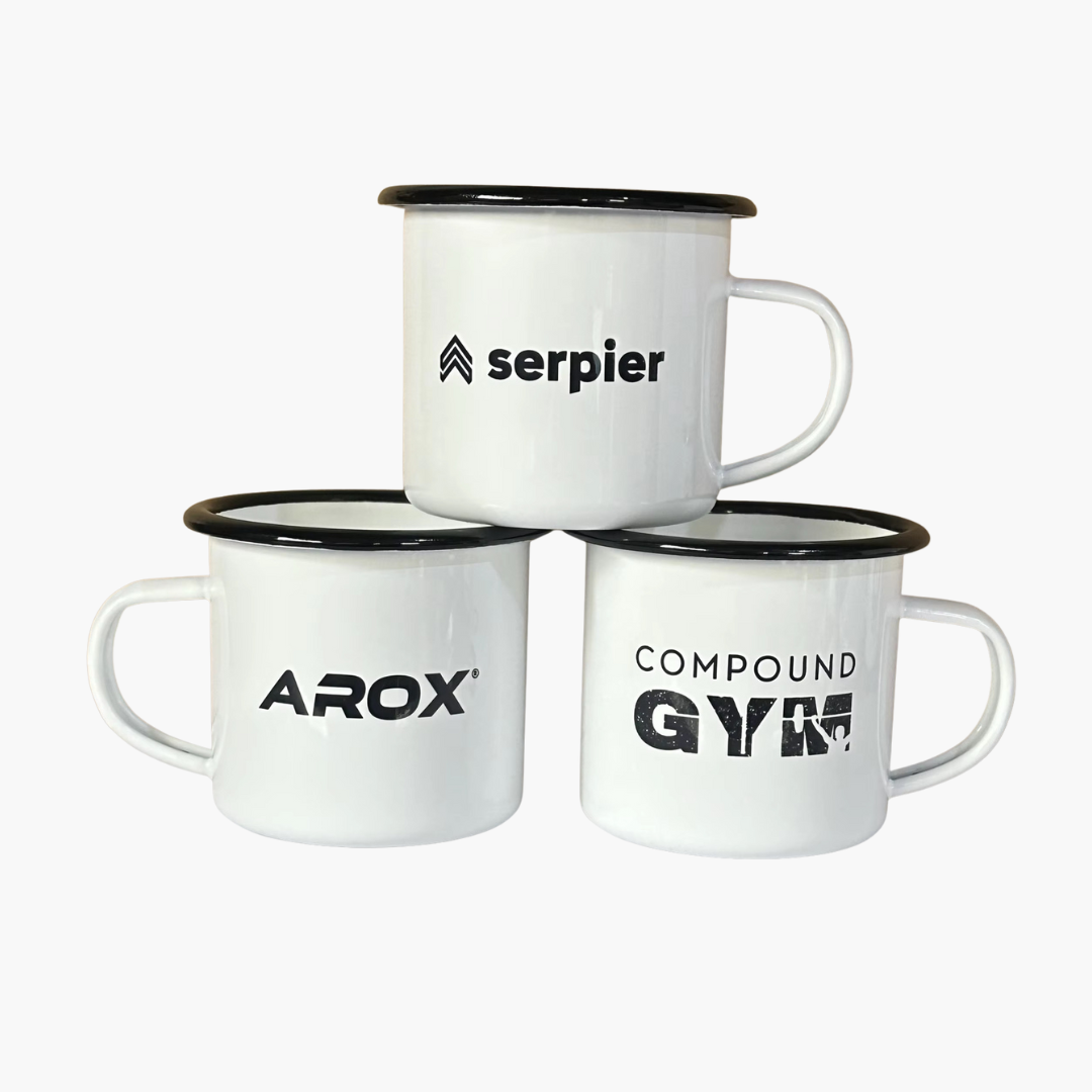 Emalje kop med jeres logo