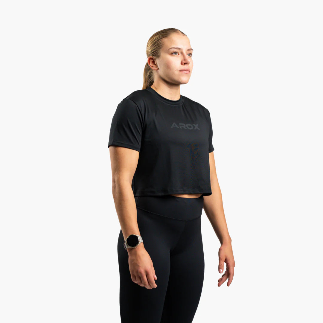 Ecoflex kvinde box crop t-shirt