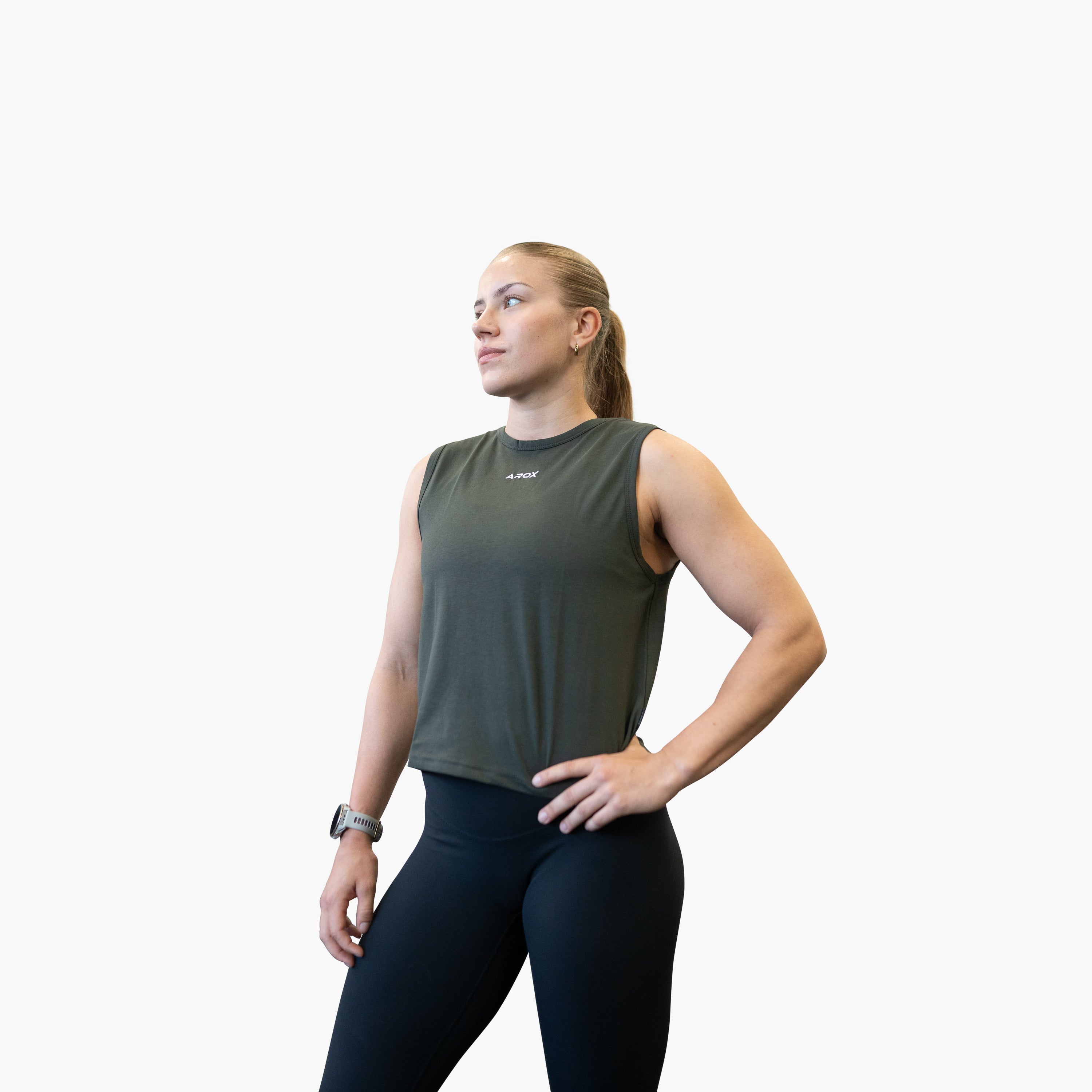 SportsTech womens tank top (Dark grey)
