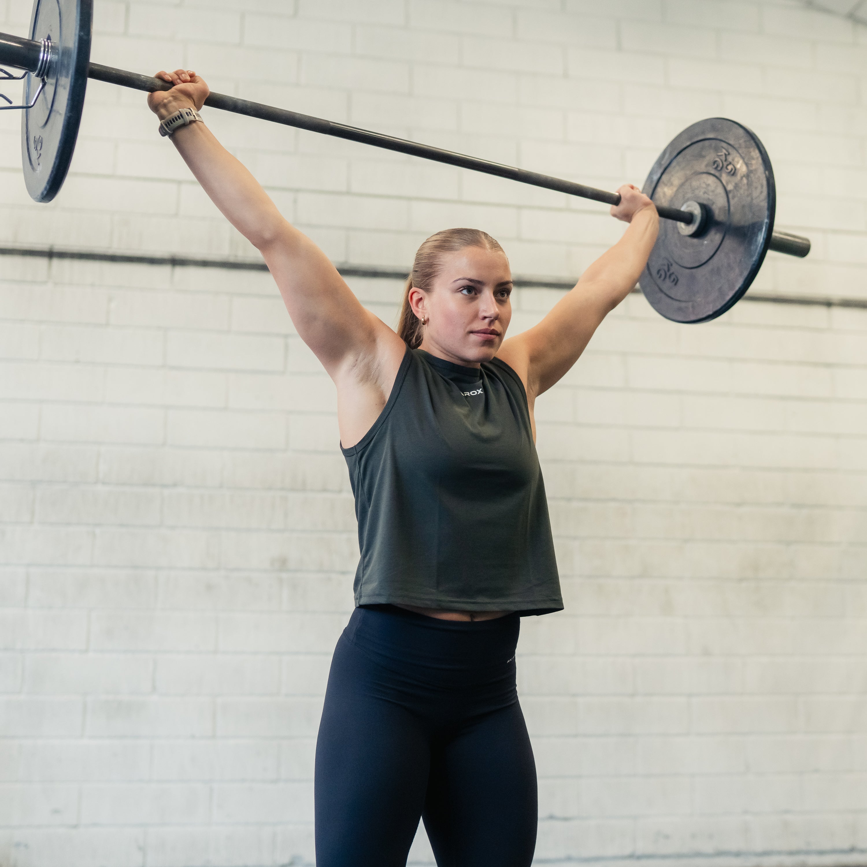 SportsTech womens tank top (Dark grey)