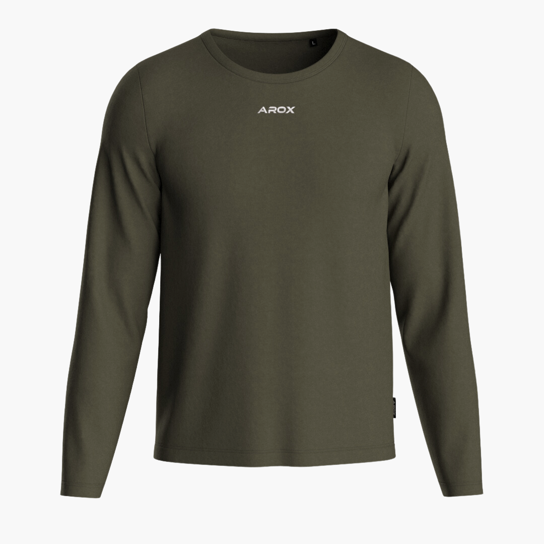 SportsTech herre langærmet ranger green