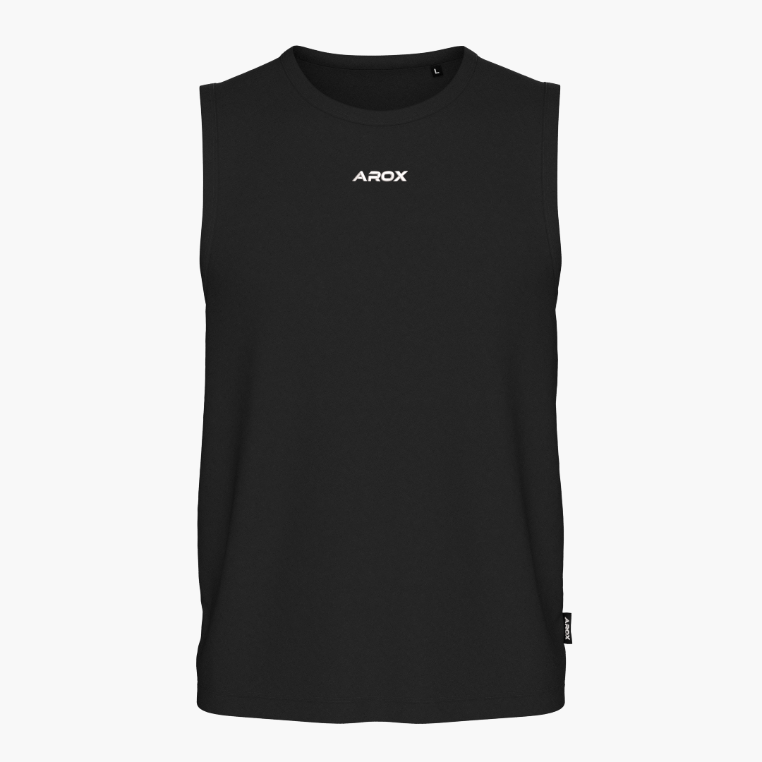 SportsTech herre no sleeve Sort