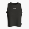 SportsTech women crop top (Dark grey)